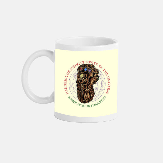 The Infinite Power Of The Universe-None-Mug-Drinkware-glitchygorilla
