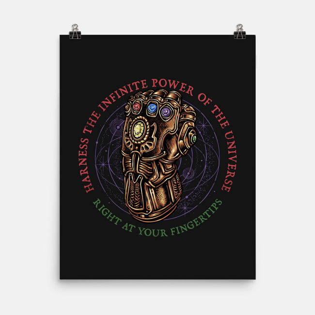 The Infinite Power Of The Universe-None-Matte-Poster-glitchygorilla