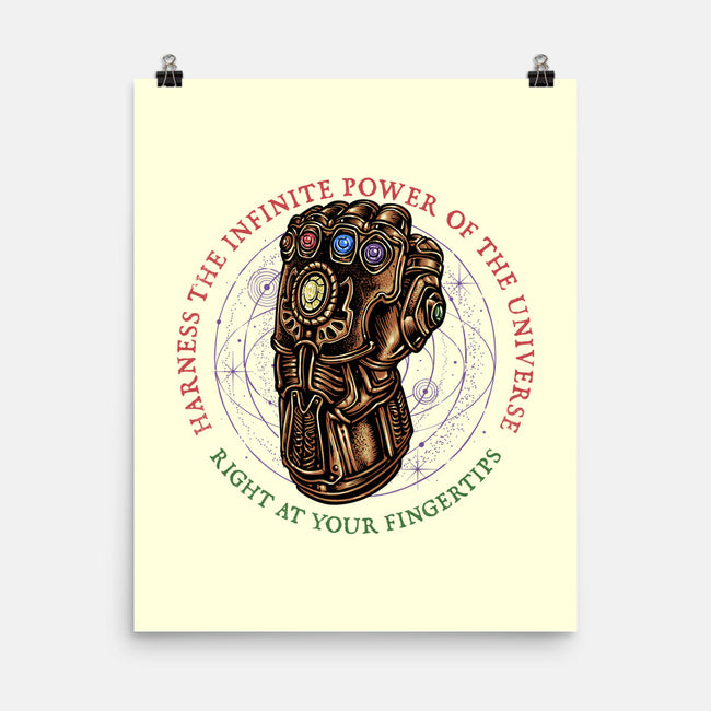 The Infinite Power Of The Universe-None-Matte-Poster-glitchygorilla