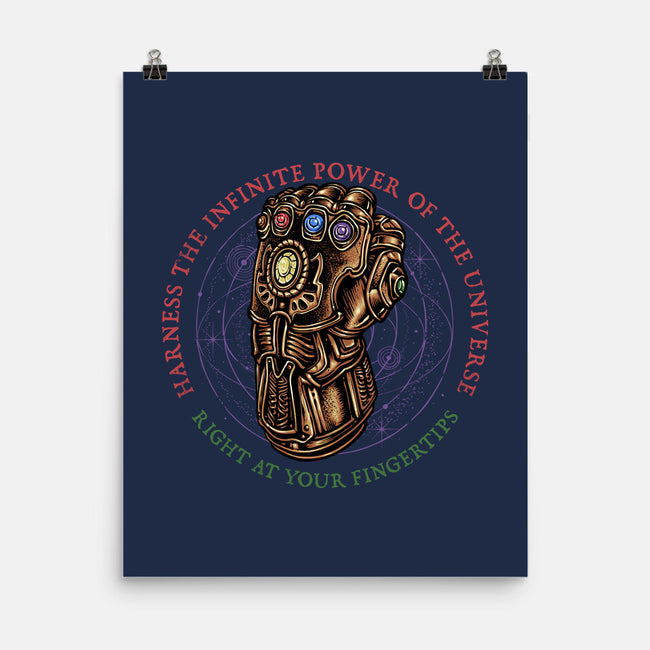 The Infinite Power Of The Universe-None-Matte-Poster-glitchygorilla