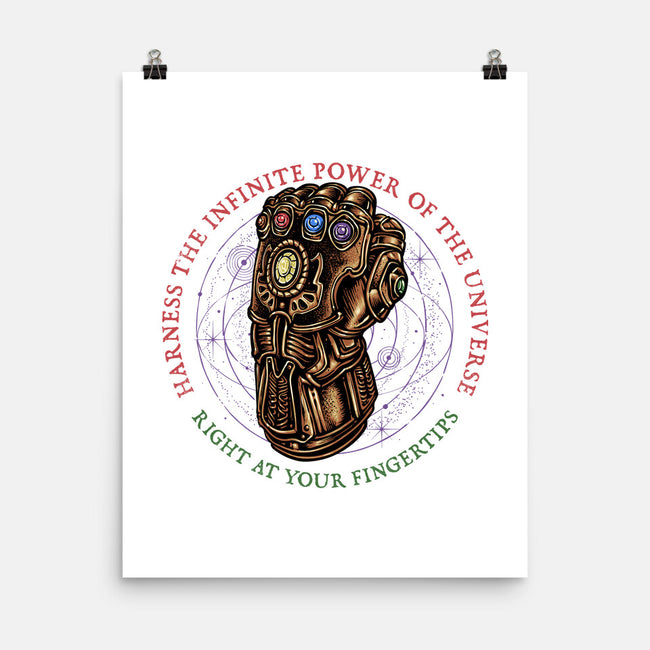 The Infinite Power Of The Universe-None-Matte-Poster-glitchygorilla