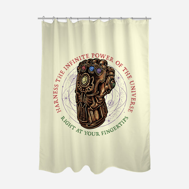The Infinite Power Of The Universe-None-Polyester-Shower Curtain-glitchygorilla