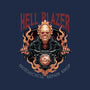 Hellblazer Motorcycle Repair Shop-Unisex-Kitchen-Apron-glitchygorilla