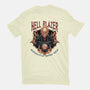 Hellblazer Motorcycle Repair Shop-Mens-Premium-Tee-glitchygorilla