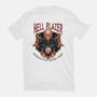 Hellblazer Motorcycle Repair Shop-Unisex-Basic-Tee-glitchygorilla