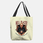Hellblazer Motorcycle Repair Shop-None-Basic Tote-Bag-glitchygorilla
