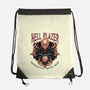 Hellblazer Motorcycle Repair Shop-None-Drawstring-Bag-glitchygorilla