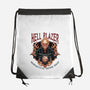Hellblazer Motorcycle Repair Shop-None-Drawstring-Bag-glitchygorilla