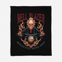 Hellblazer Motorcycle Repair Shop-None-Fleece-Blanket-glitchygorilla