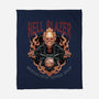 Hellblazer Motorcycle Repair Shop-None-Fleece-Blanket-glitchygorilla