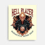 Hellblazer Motorcycle Repair Shop-None-Stretched-Canvas-glitchygorilla