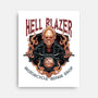 Hellblazer Motorcycle Repair Shop-None-Stretched-Canvas-glitchygorilla