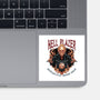Hellblazer Motorcycle Repair Shop-None-Glossy-Sticker-glitchygorilla
