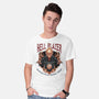 Hellblazer Motorcycle Repair Shop-Mens-Basic-Tee-glitchygorilla