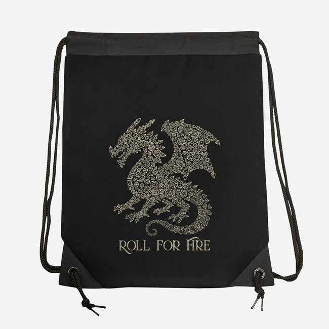 Roll For Fire-None-Drawstring-Bag-NMdesign