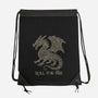 Roll For Fire-None-Drawstring-Bag-NMdesign