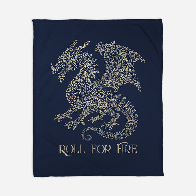 Roll For Fire-None-Fleece-Blanket-NMdesign