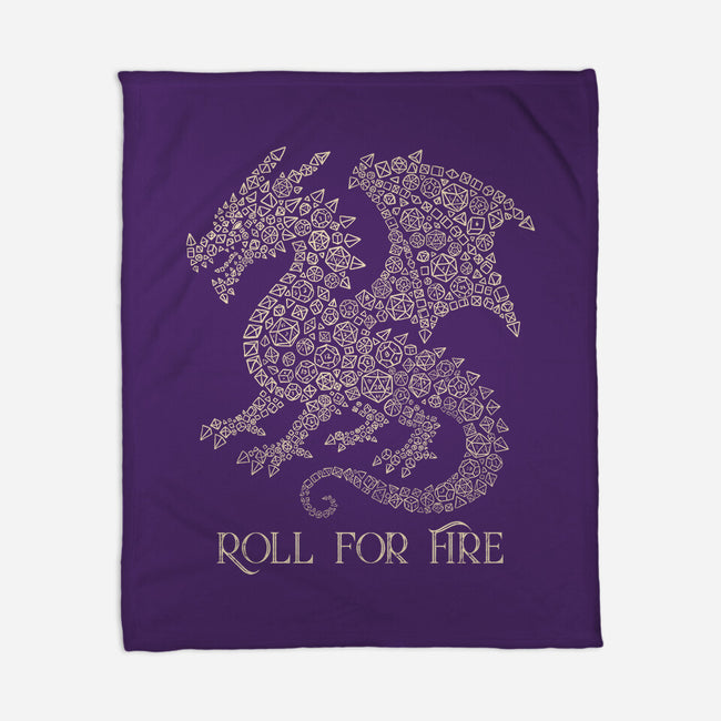 Roll For Fire-None-Fleece-Blanket-NMdesign