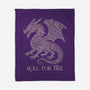 Roll For Fire-None-Fleece-Blanket-NMdesign
