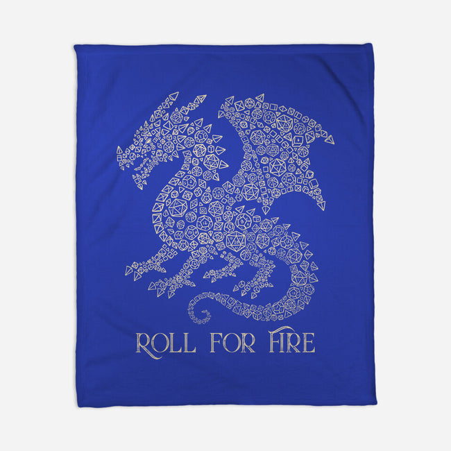 Roll For Fire-None-Fleece-Blanket-NMdesign
