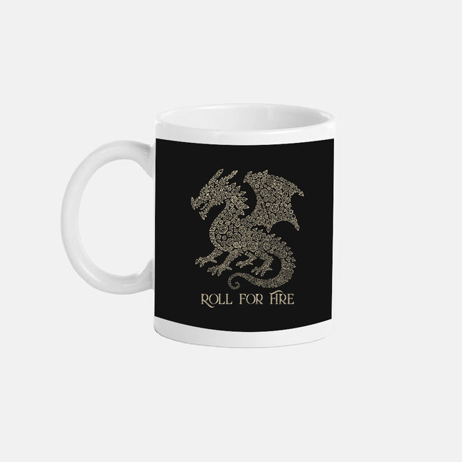 Roll For Fire-None-Mug-Drinkware-NMdesign