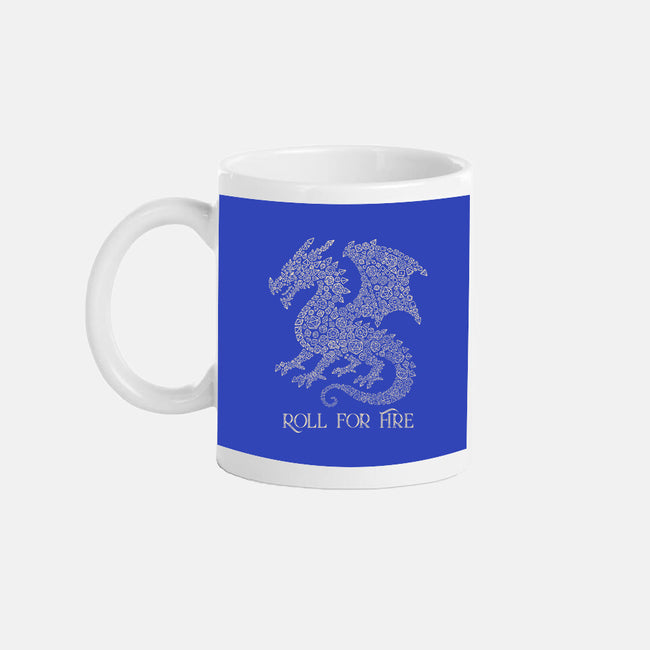 Roll For Fire-None-Mug-Drinkware-NMdesign
