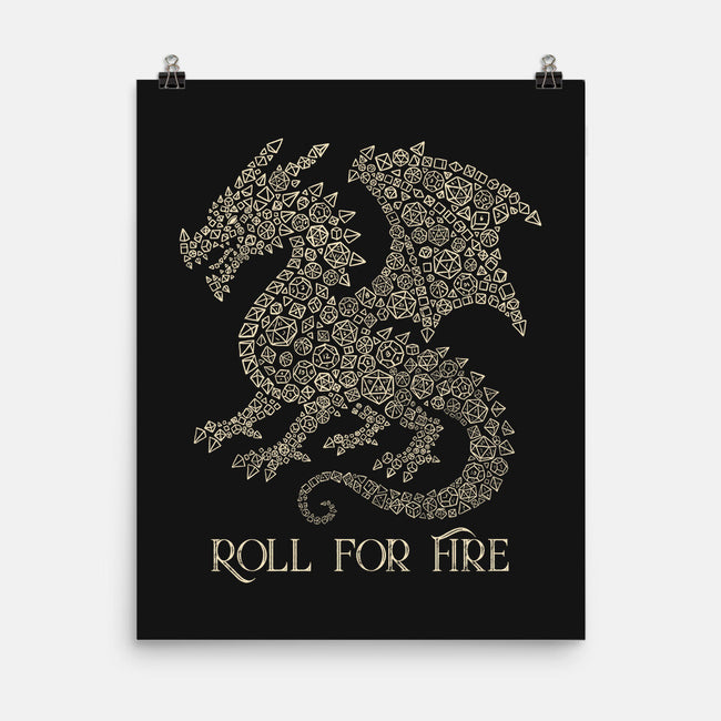 Roll For Fire-None-Matte-Poster-NMdesign