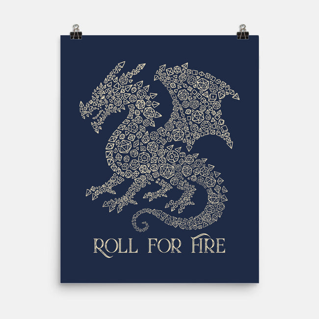 Roll For Fire-None-Matte-Poster-NMdesign