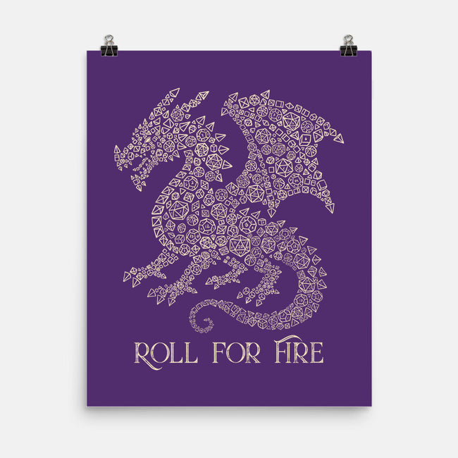 Roll For Fire-None-Matte-Poster-NMdesign