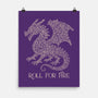 Roll For Fire-None-Matte-Poster-NMdesign