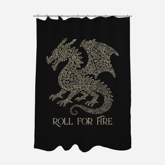 Roll For Fire-None-Polyester-Shower Curtain-NMdesign