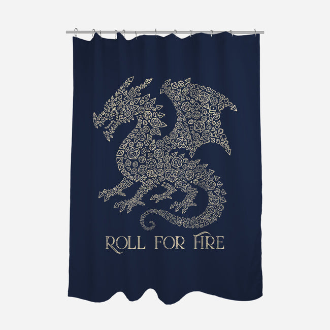 Roll For Fire-None-Polyester-Shower Curtain-NMdesign