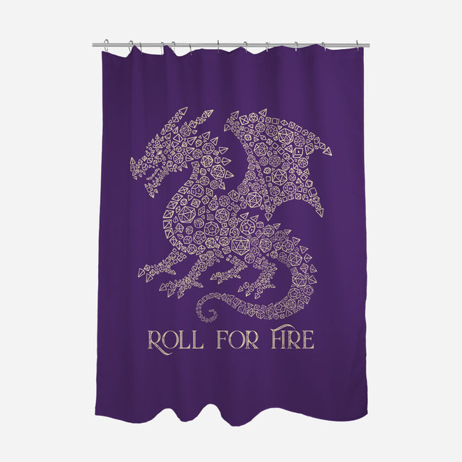 Roll For Fire-None-Polyester-Shower Curtain-NMdesign