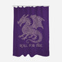 Roll For Fire-None-Polyester-Shower Curtain-NMdesign