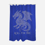 Roll For Fire-None-Polyester-Shower Curtain-NMdesign