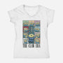 The Claw Era-Womens-V-Neck-Tee-NMdesign