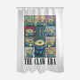 The Claw Era-None-Polyester-Shower Curtain-NMdesign