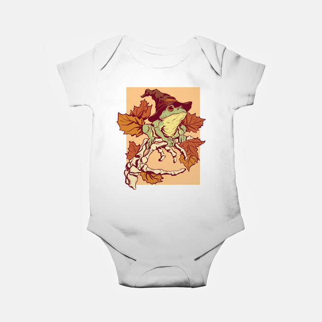 Witchy Frog-Baby-Basic-Onesie-fanfabio