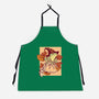 Witchy Frog-Unisex-Kitchen-Apron-fanfabio
