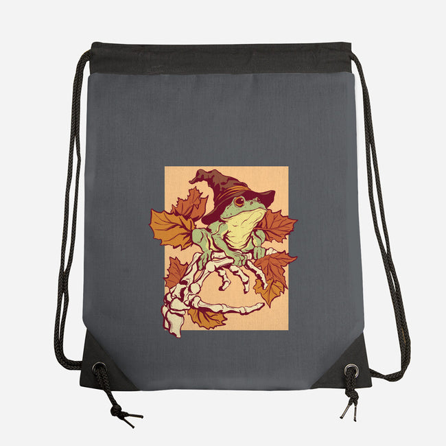 Witchy Frog-None-Drawstring-Bag-fanfabio