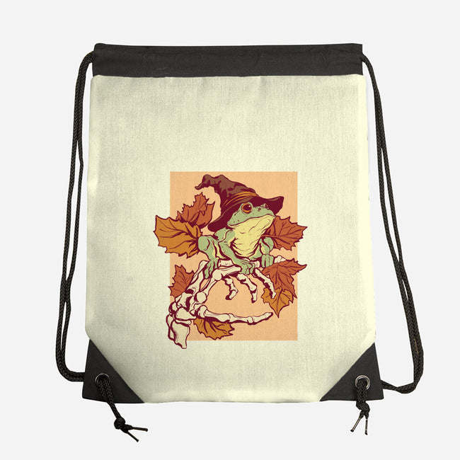 Witchy Frog-None-Drawstring-Bag-fanfabio