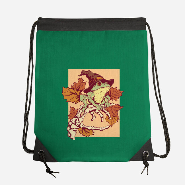 Witchy Frog-None-Drawstring-Bag-fanfabio