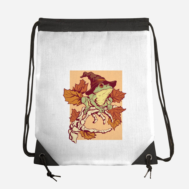 Witchy Frog-None-Drawstring-Bag-fanfabio