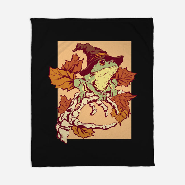 Witchy Frog-None-Fleece-Blanket-fanfabio