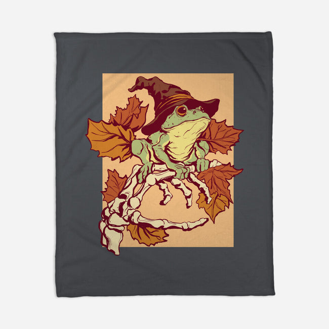 Witchy Frog-None-Fleece-Blanket-fanfabio