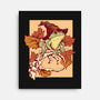 Witchy Frog-None-Stretched-Canvas-fanfabio