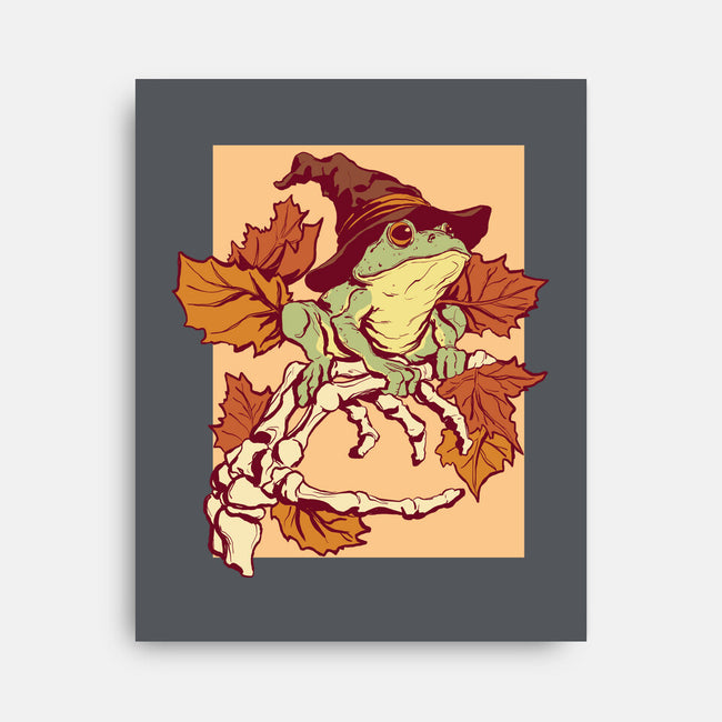 Witchy Frog-None-Stretched-Canvas-fanfabio