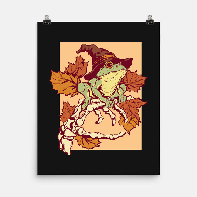 Witchy Frog-None-Matte-Poster-fanfabio