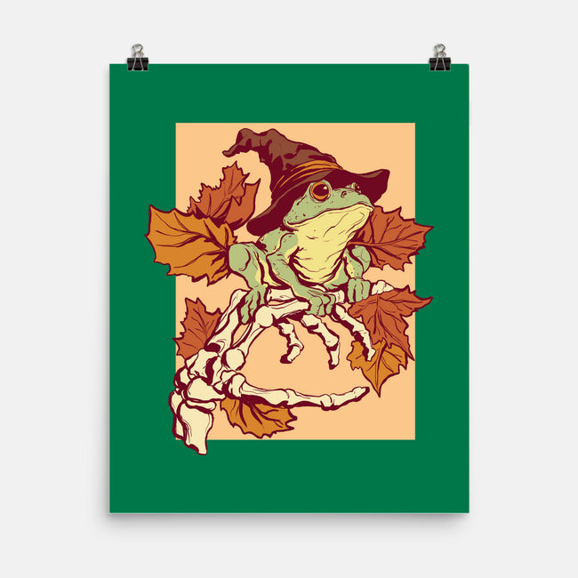 Witchy Frog-None-Matte-Poster-fanfabio
