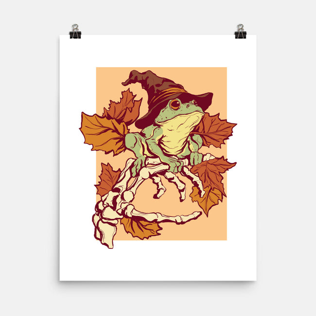 Witchy Frog-None-Matte-Poster-fanfabio